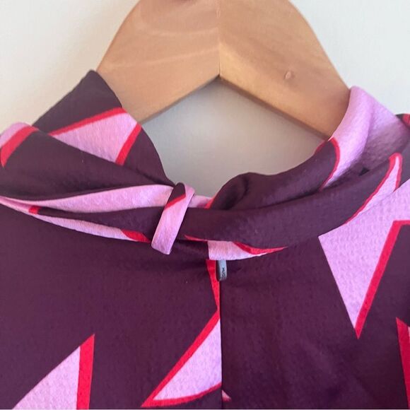 Hugo Boss Star Patterned Blouse with Neck Scarf - Picture 3 of 9